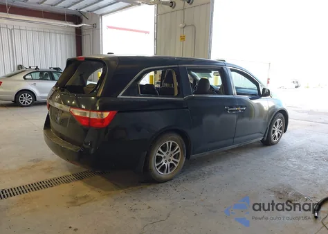 2012 Honda Odyssey Ex-L из США, поврежденный, VIN 5FNRL5H67CB038030
